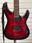 USED SCHECTER DIAMOND SERIES DEMON 6 6 STRING ELECTRIC GUITAR  QUC026543 