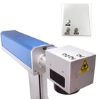 US 100W JPT Auto Focus M7 Fiber Laser Marking Engrave Machine Lightburn Ezcad2