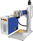 US 100W JPT Auto Focus M7 Fiber Laser Marking Engrave Machine Lightburn Ezcad2