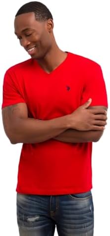 U S  Polo Assn  Mens V Neck Tee