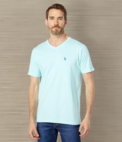 U S  Polo Assn  Mens V Neck Tee