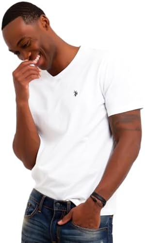 U S  Polo Assn  Mens V Neck Tee