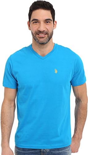U S  Polo Assn  Mens V Neck Tee