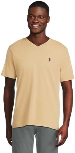 U S  Polo Assn  Mens V Neck Tee