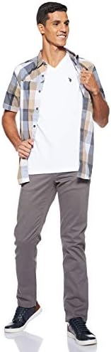 U S  Polo Assn  Mens V Neck Tee