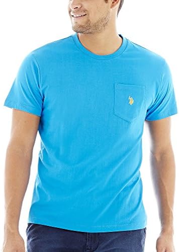 U S  Polo Assn  Mens Crew Neck Pocket T Shirt  Color Group 2 of 2 