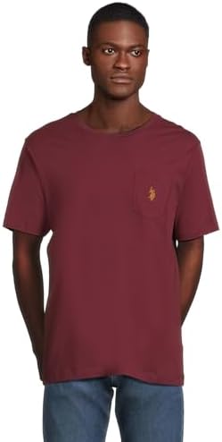 U S  Polo Assn  Mens Crew Neck Pocket T Shirt  Color Group 2 of 2 