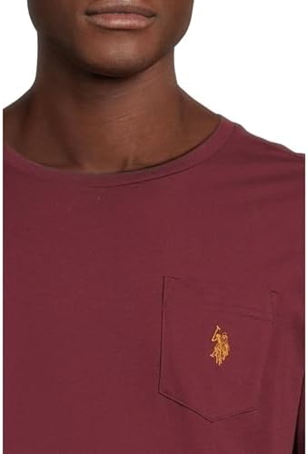 U S  Polo Assn  Mens Crew Neck Pocket T Shirt  Color Group 2 of 2 