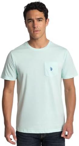 U S  Polo Assn  Mens Crew Neck Pocket T Shirt  Color Group 2 of 2 