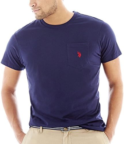 U S  Polo Assn  Mens Crew Neck Pocket T Shirt  Color Group 2 of 2 