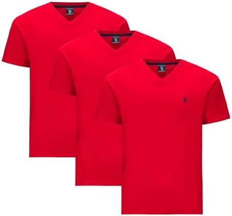 U S  Polo Assn  Mens V Neck Tee