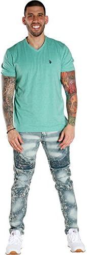 U S  Polo Assn  Mens V Neck Tee