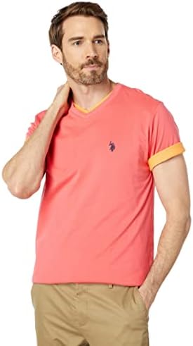 U S  Polo Assn  Mens V Neck Tee