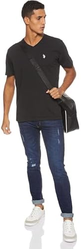 U S  Polo Assn  Mens V Neck Tee