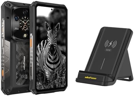 Ulefone Armor 28 Ultra 5G AI Rugged Phone & Wireless Charger  32GB 1TB/2TB Expansion  MTK Dimensity 9300  12 Core  6 67 AMLOD Dual Screen  64MP 50MP 50MP Real Camera  10600mAh/120W  8K Video