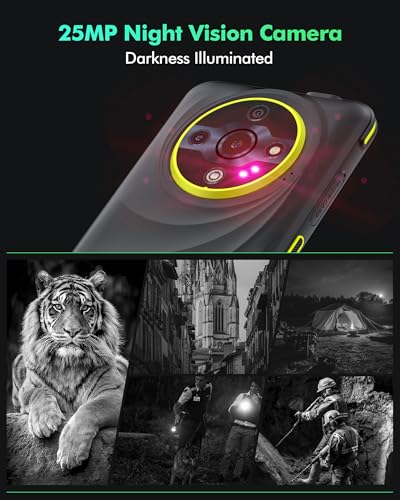 Ulefone Armor X31 Pro 5G Rugged Phone  MTK Dimensity 6300 5G  16GB 256GB  Android 14  6 56  120Hz  64MP Main Cam   25MP Night Vision Cam   6050mAh  NFC/IR Blaster/GPS   Black