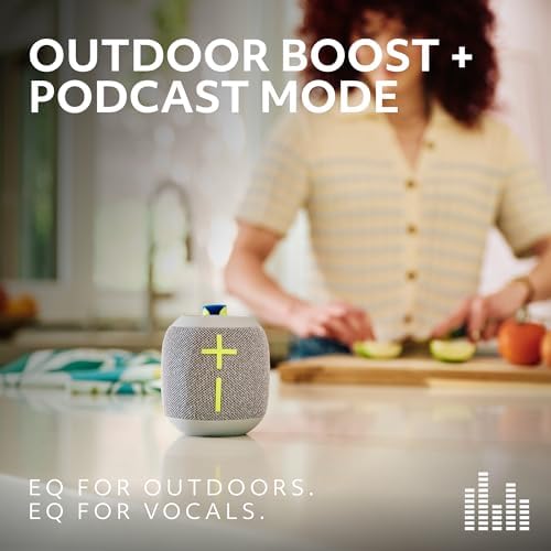Ultimate Ears UEWONDER4BLK WonderBoom 4 Portable Bluetooth Speaker   Active Black