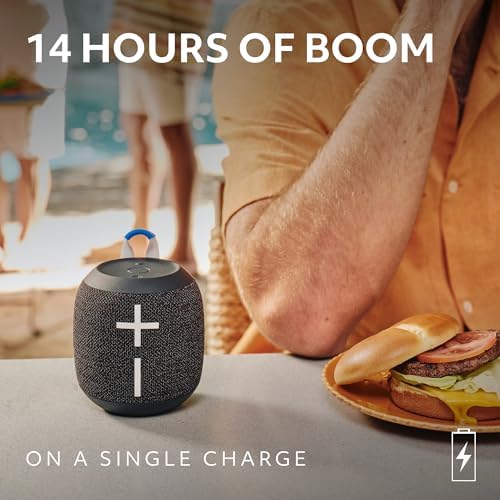 Ultimate Ears UEWONDER4BLK WonderBoom 4 Portable Bluetooth Speaker   Active Black