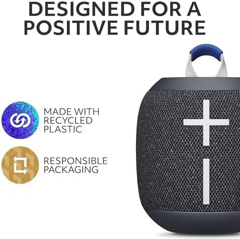 Ultimate Ears UEWONDER4BLK WonderBoom 4 Portable Bluetooth Speaker   Active Black