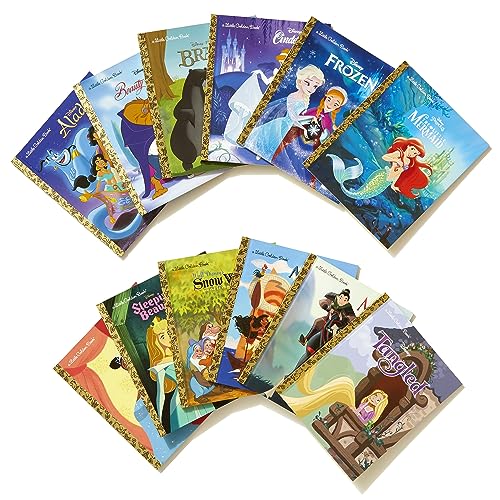 Ultimate Princess Boxed Set of 12 Little Golden Books  Disney Princess