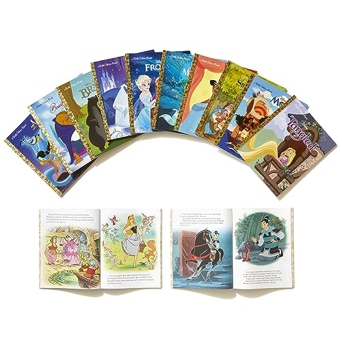 Ultimate Princess Boxed Set of 12 Little Golden Books  Disney Princess