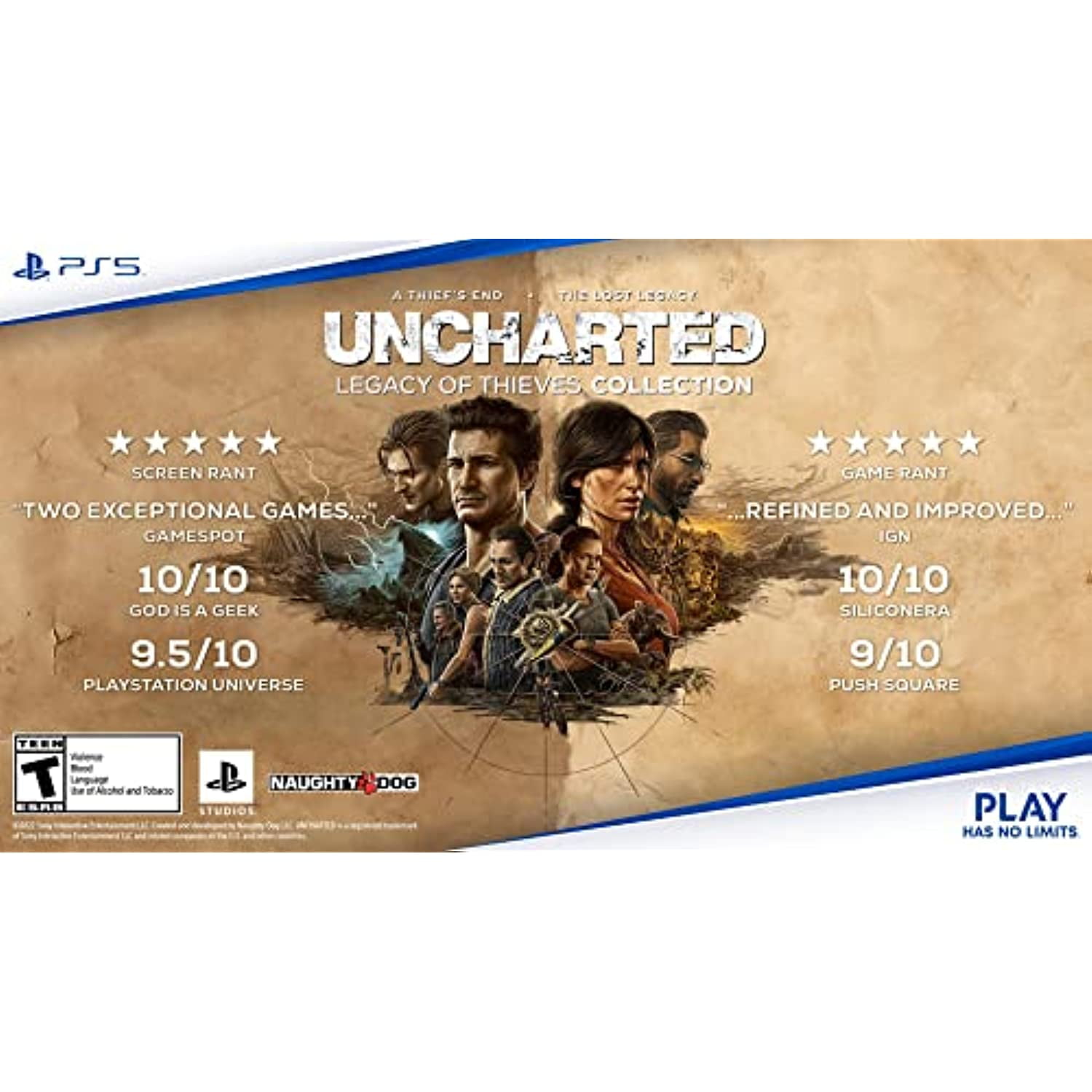 Uncharted  Legacy of Thieves Collection  Sony  Playstation 5