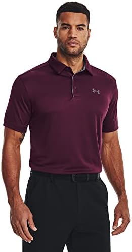 Under Armour Mens Tech Golf Polo