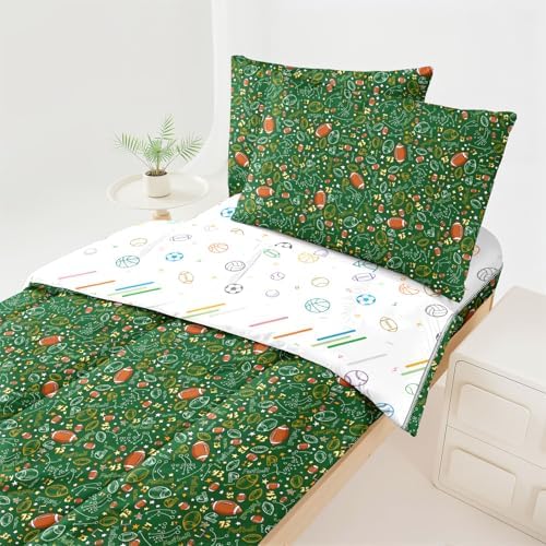 Unicorn Bedding Twin Girls Purple Unicorn Comforter for Girls All in one Zipper Kids Bedding