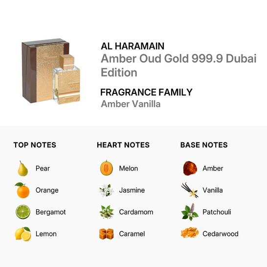 Unisex Amber Oud Gold 999 9 Dubai Edition Extrait de Parfum Spray 3 38 oz Fragrances