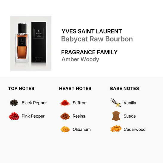 Unisex Babycat Raw Bourbon EDP Spray 4 2 oz Fragrances