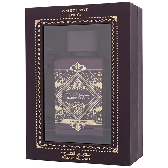 Lattafa Perfume unisex Bade'e Al Oud Amethyst EDP Spray 100 ml (3.38 oz)