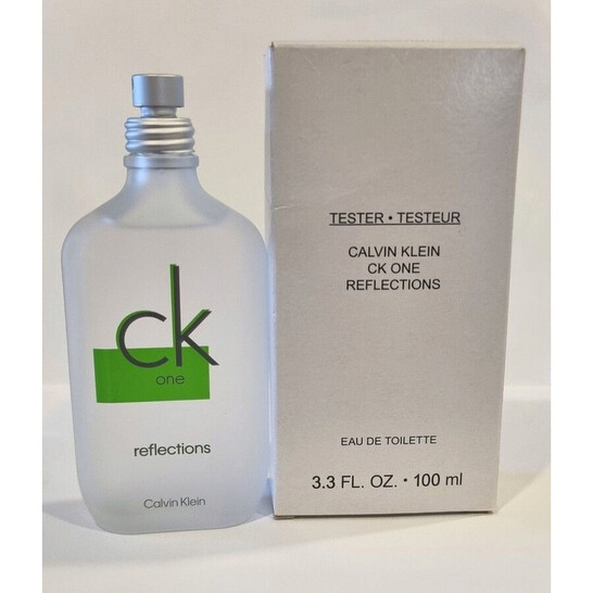 Unisex Ck One Reflections EDT Spray 3 3 oz  Tester  Fragrances