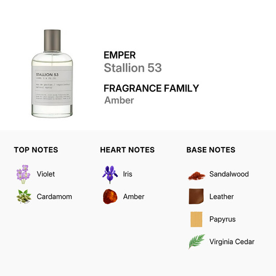 Unisex Stallion 53 EDP Spray 3 4 oz Fragrances