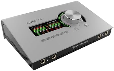 Universal Audio Apollo x4 Gen 2 Essentials   Edition Thunderbolt 3 Audio Interface
