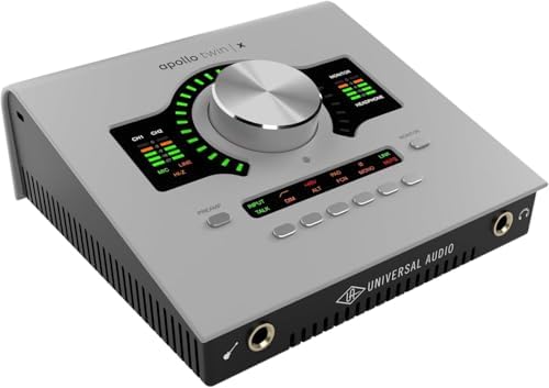 Universal Audio Apollo Twin X Quad Gen 2 Studio Thunderbolt 3 Audio Interface   Sphere LX Modeling Microphone Bundle