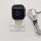 Unlocked Apple Watch Ultra 2 49MM Natural Titanium White Sport Band MREG3LL/A