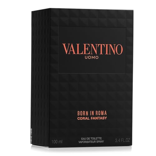 Uomo Born In Roma Coral Fantasy by Valentino for Men   3 4 oz EDT Spray