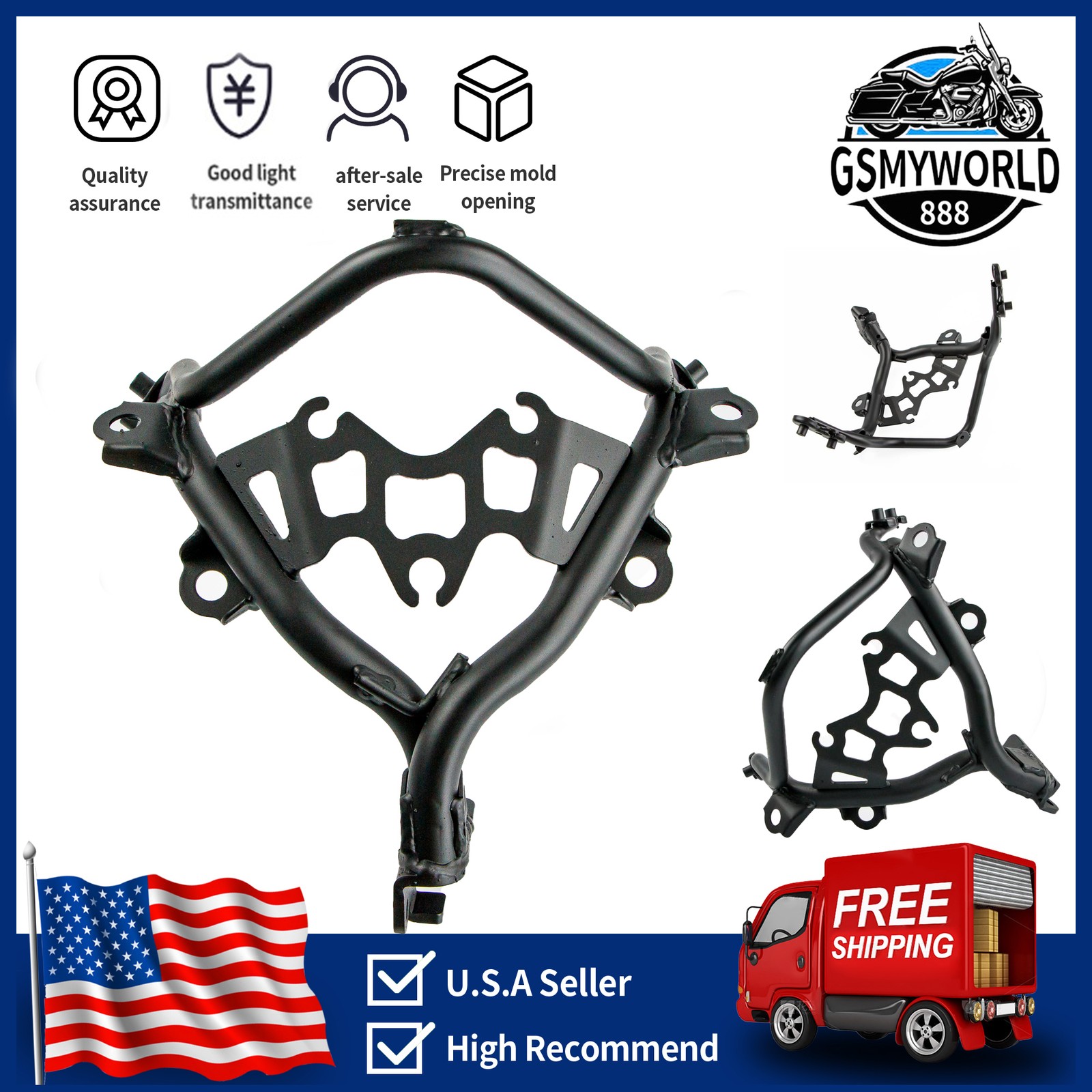 Upper Stay Fairing Headlight Bracket Fit For Suzuki SV650/S SV1000/S 2003 2012