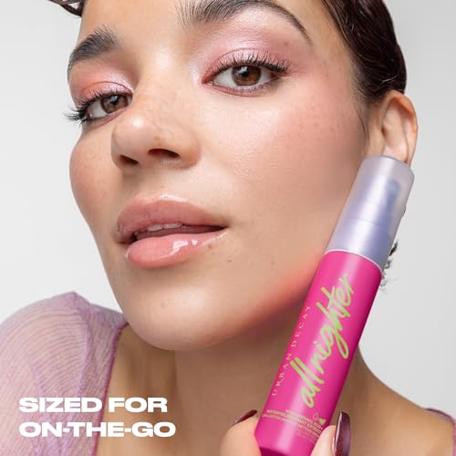 Urban Decay All Nighter Hyaluronic Acid Waterproof Dewy Setting Spray for Face  Hydrated Finish  Long lasting  Smudge proof & Transfer resistant Makeup  Oil free