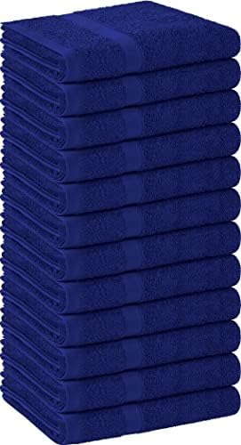 Utopia Towels  Salon Towel  Pack of 12  Not Bleach Proof  16 by 27 Inches  Highly Absorbent Cotton Towels for Hand  Gym  Beauty  Spa  and Home Hair Care  Black