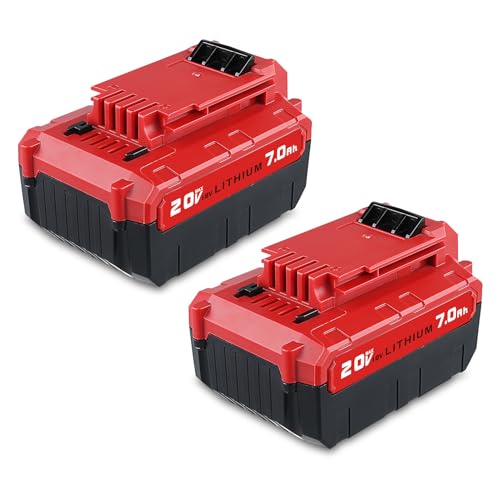 VANTTECH 2Pack 7 0Ah PCC685L Replacement for Porter Cable 20V Lithium Battery PCC680L PCC685LP PCC682L PCC681L PCC680LP PCC640 PCC600 PCCK602L2 Compatible with Porter Cable 20V Cordless Tools
