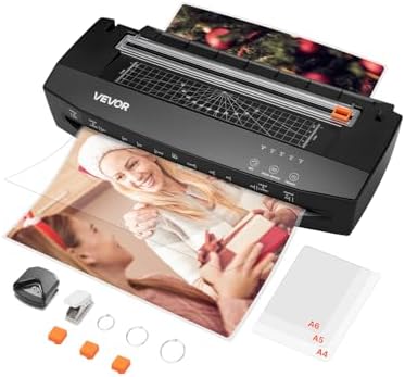 VEVOR 29 5 Inch Cold Laminator Machine 10mm Manual Vinyl Photo Film Cold laminator Hand Crank Pressure Cold Roll laminator 29 5 Inch 