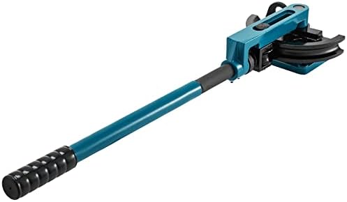 VEVOR Pipe Tube Bender  3/8 to 1 Manual Pipe Tube Bender  with 7 Dies  Heavy Duty Tube Bender Tubing of Steel Metal Copper  for Repair Shops  Blue
