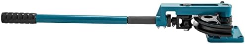 VEVOR Pipe Tube Bender  3/8 to 1 Manual Pipe Tube Bender  with 7 Dies  Heavy Duty Tube Bender Tubing of Steel Metal Copper  for Repair Shops  Blue