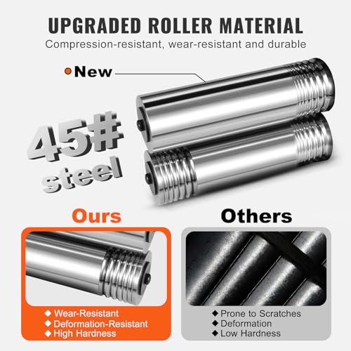 VEVOR Rolling Mill 3/76 mm Jewelry Rolling Mill Machine 1 2 Gear Ratio 3 in 1 Multi Function Rolling Mill 0 1 7mm Press Thickness for Metal Jewelry Making Sheet Square Wire Semicircle Pattern