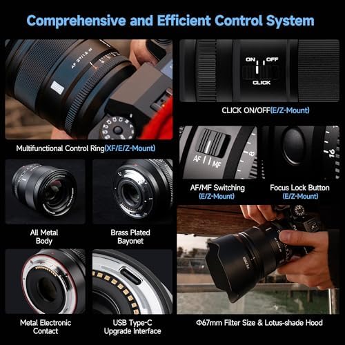 VILTROX 13mm F1 4 XF Lens for Fuji X Mount  Large Aperture f/1 4 APS C Prime Lens for Fujifilm Camera X A5 X A7 X E1 X E2S X H1 X M1 X PRO2 X PRO3 X T1 X T10 X T30II X T100 X S10 X H2S X T5