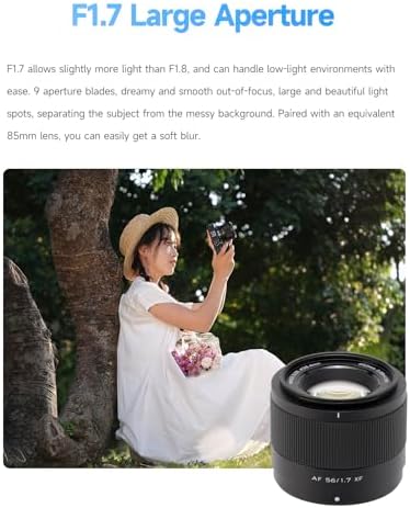 VILTROX 13mm F1 4 XF Lens for Fuji X Mount  Large Aperture f/1 4 APS C Prime Lens for Fujifilm Camera X A5 X A7 X E1 X E2S X H1 X M1 X PRO2 X PRO3 X T1 X T10 X T30II X T100 X S10 X H2S X T5