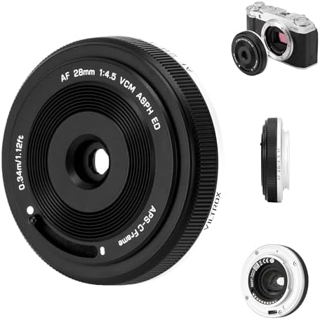 VILTROX 13mm F1 4 XF Lens for Fuji X Mount  Large Aperture f/1 4 APS C Prime Lens for Fujifilm Camera X A5 X A7 X E1 X E2S X H1 X M1 X PRO2 X PRO3 X T1 X T10 X T30II X T100 X S10 X H2S X T5