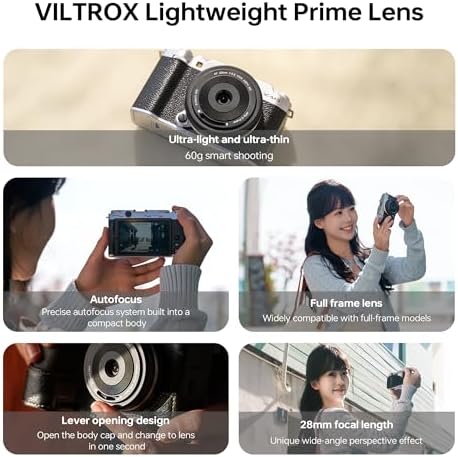 VILTROX 13mm F1 4 XF Lens for Fuji X Mount  Large Aperture f/1 4 APS C Prime Lens for Fujifilm Camera X A5 X A7 X E1 X E2S X H1 X M1 X PRO2 X PRO3 X T1 X T10 X T30II X T100 X S10 X H2S X T5