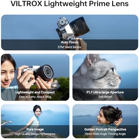 VILTROX 13mm F1 4 XF Lens for Fuji X Mount  Large Aperture f/1 4 APS C Prime Lens for Fujifilm Camera X A5 X A7 X E1 X E2S X H1 X M1 X PRO2 X PRO3 X T1 X T10 X T30II X T100 X S10 X H2S X T5